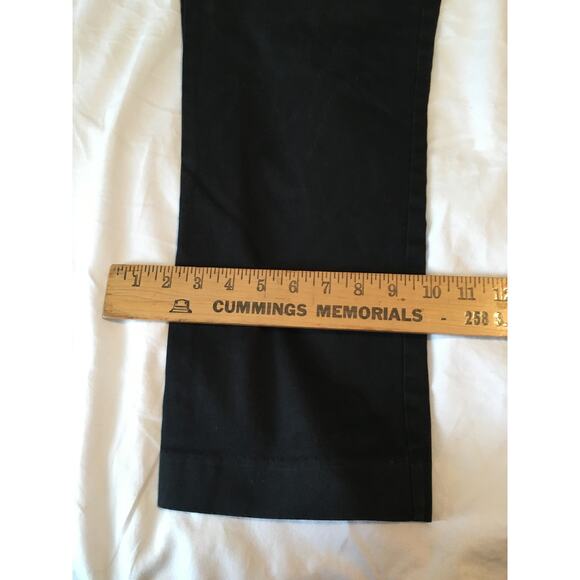 J. Crew stretch cotton CityFit Pants size 8 Black - Picture 15 of 16